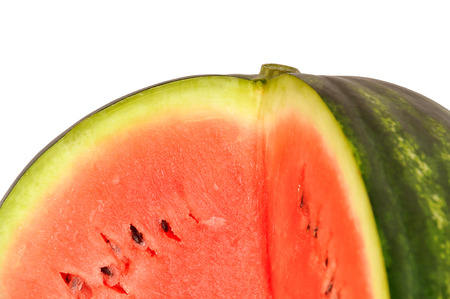 Under Green s crust is very juicy tropical fruit, watermelonの写真素材