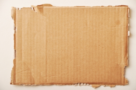 A torn cardboard, with all the detailsの写真素材