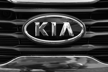 Front view of the Kia