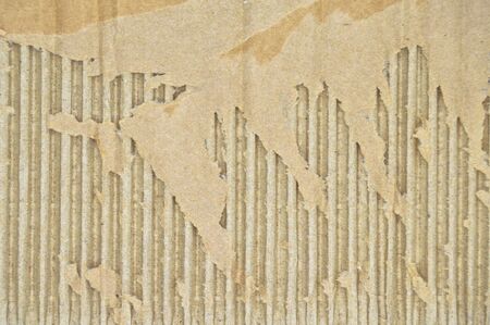 Brown and beige corrugated cardboard, very suitable for background