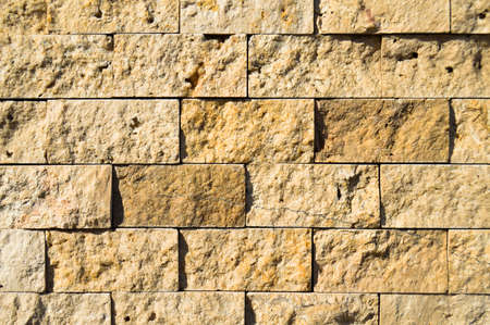 Rectangular cut out beige marble wall texture background can be, tile seamless lined up