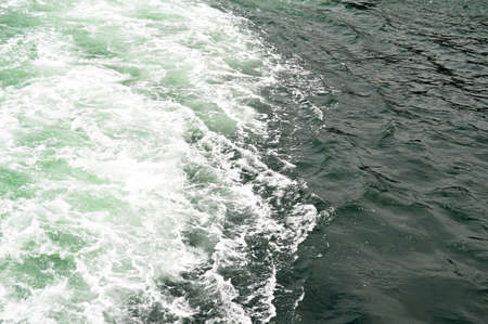 Top view of sea or ocean water, blue salty sea water texture