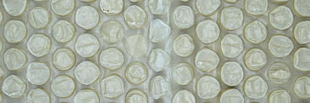 Plastic air bubble protection foil wrap texture background, air bubble packing texture