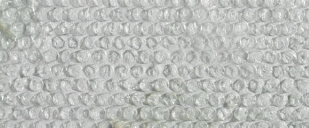 Plastic air bubble protection foil wrap texture background, air bubble packing texture