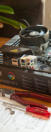 Enjoy exceptional performance with the Asus Tuf Gaming B450M Pro S Gaming black motherboard....
