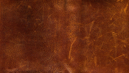 Genuine cowhide texture close up, useful as background for any design workの写真素材
