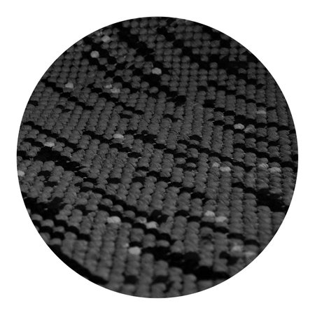 Seamless black and white carpet rug texture background from above, carpet material pattern texture...