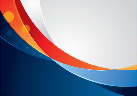 color ribbon and abstractのイラスト素材