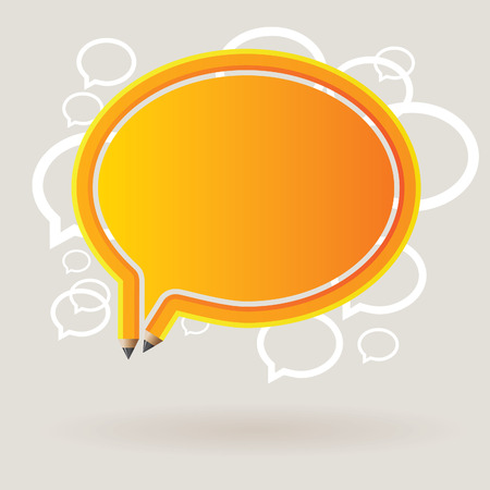 thought bubble penのイラスト素材