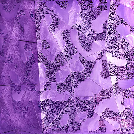 Abstract background of shiny metalic polygonal shapes