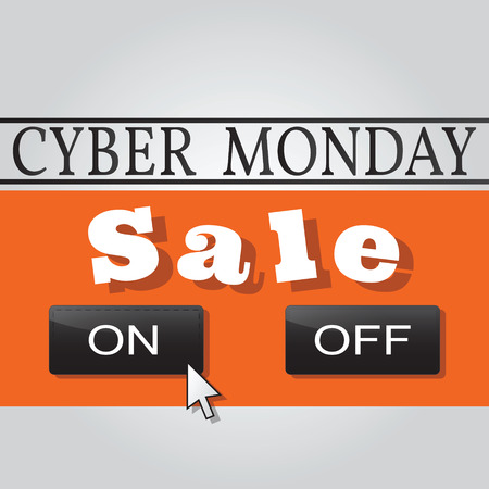 Cyber monday design.  Cyber monday graphic.のイラスト素材