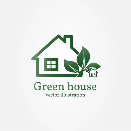 Green house.のイラスト素材