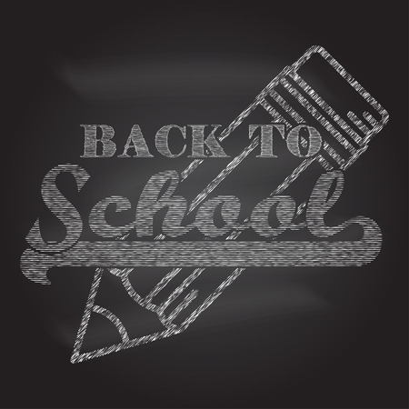 Back to School design. For web design, mobile and application interface, also useful for infographics. Vector illustration.のイラスト素材