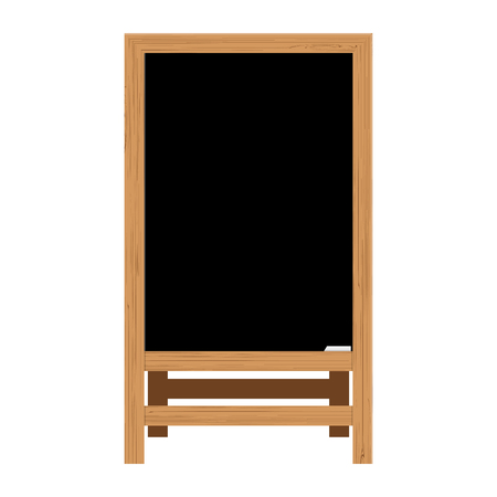 Menu Black Board. Vector illustration.のイラスト素材