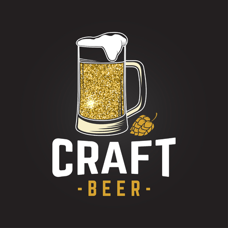 Vintage design for bar, pub and restaurant business.のイラスト素材