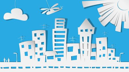 Cityのイラスト素材