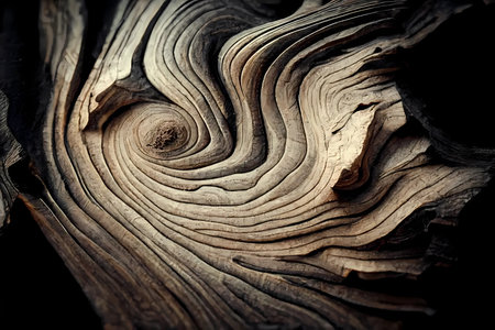Wood larch texture of cut tree trunk, close-up. wooden pattern.の写真素材