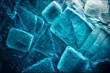 The abstract background of ice structure. high quality illustrationの写真素材