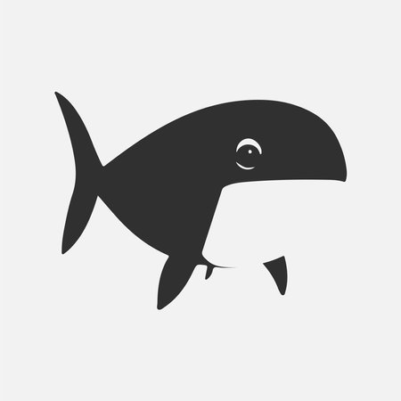 Modern vector shark logo templateのイラスト素材