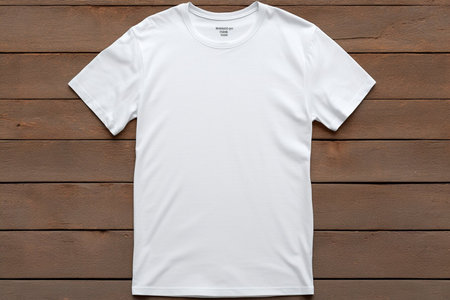 T-shirt mockup. White blank t-shirt front view mockup. Female and male clothes wearing clear attractive apparel tshirt models templateの素材