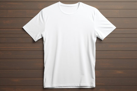 T-shirt mockup. White blank t-shirt front view mockup. Female and male clothes wearing clear attractive apparel tshirt models templateの素材