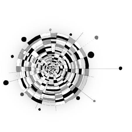 ?oncentric Perspective Backgroundのイラスト素材