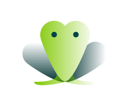 Vector toad in gradient style. Digital artのイラスト素材