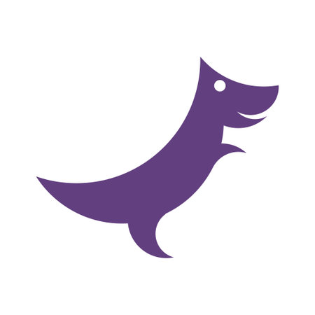 Vector dinosaur in golden ratio style. Editable illustrationのイラスト素材