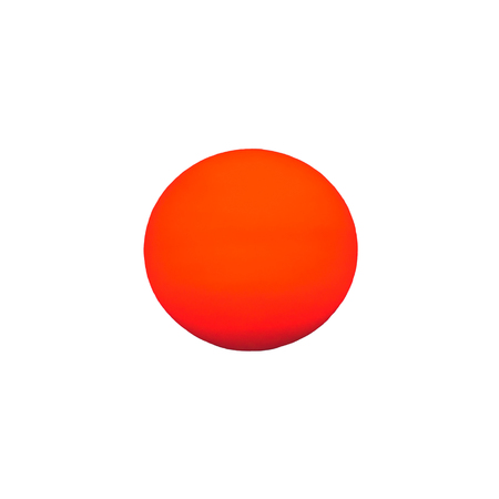 Beautiful orange sun isolated with white backgroundの写真素材