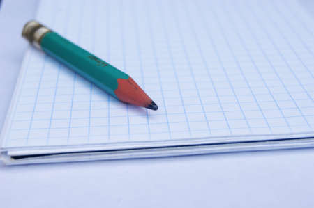 notebook, pencilの写真素材