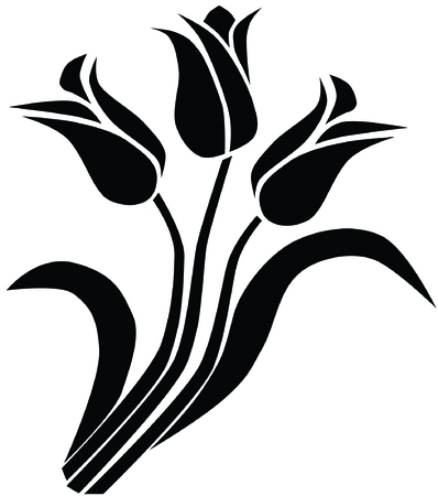 tulipsのイラスト素材