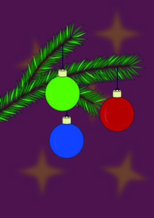 new year, christmasのイラスト素材