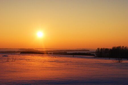 sunsetの写真素材