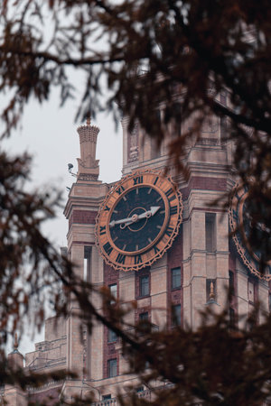 Moscow State University in Moscow, Moscow, autumn