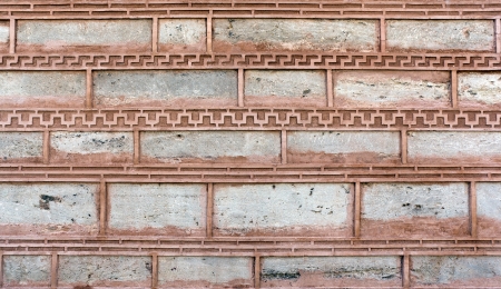 Texture of old brick wall. Background brickwork