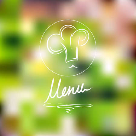 The Blurred backgrounds vector. Soft green blur.のイラスト素材