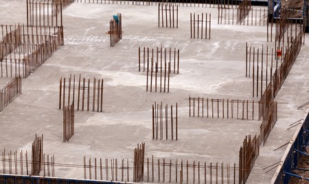 Construction of the building.