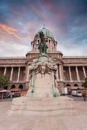 Budapest Royal Castle. Hungary.の写真素材