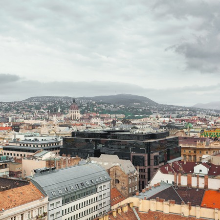 Panorama of the Budapest, Hungaryの写真素材