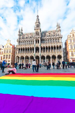 Pride Festival in Brussels, Belgiumのeditorial素材