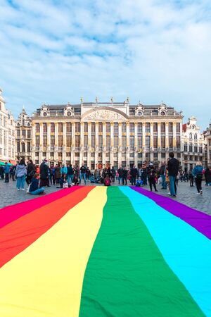 Pride Festival in Brussels, Belgiumのeditorial素材