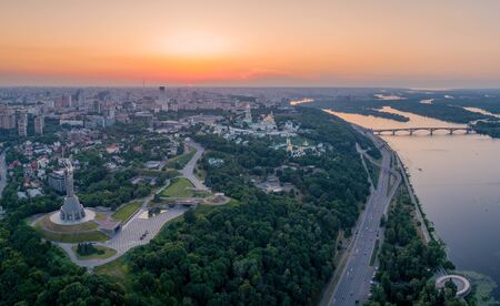 Panorama of Kievのeditorial素材