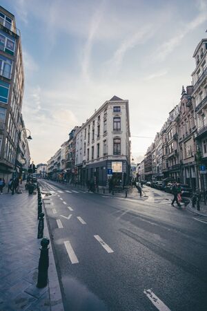 Streets of Brussels, Belgium