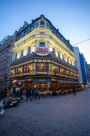 Drug opera in Brussels, Belgiumのeditorial素材