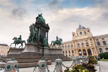 Historical art museum, museums quarter Vienna, Austriaのeditorial素材