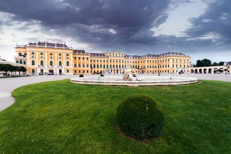 Schonbrunn Palace in Vienna, Austriaのeditorial素材