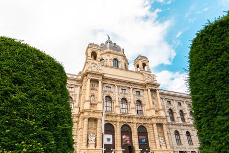Historical art museum, museums quarter Vienna, Austriaのeditorial素材