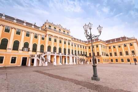 Schonbrunn Palace in Vienna, Austriaのeditorial素材