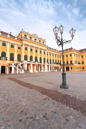 Schonbrunn Palace in Vienna, Austriaのeditorial素材