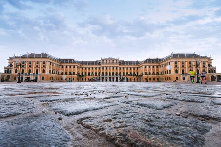 Schonbrunn Palace in Vienna, Austriaのeditorial素材